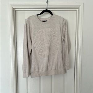 The Lion King large Broadway Beige Embossed Sweatshirt
